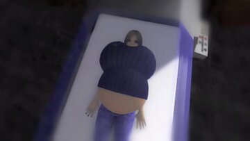 طبعة جديدة لتوسعة التضخم الفائق: شاهد ثدييها وبطنها ينموان بشكل أكبر وأكبر في هذا الفيديو الإباحي المذهل